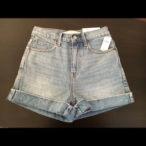 Gap super high rise shorts